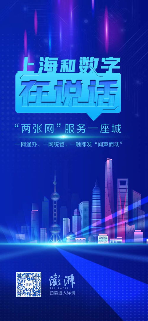 数字对话上海 两张网服务一座城的智慧网络